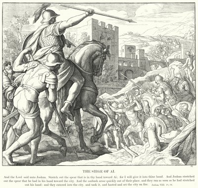 Ai Kuşatması (gravür) by Julius (after) Schnorr von Carolsfeld