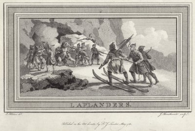 Laponyalılar by Julius Caesar Ibbetson