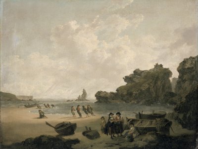 Yığın Kayası by Julius Caesar Ibbetson