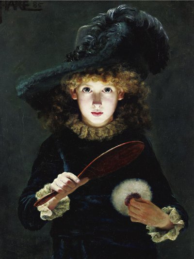 Giyinme, 1885 by Julius Hare