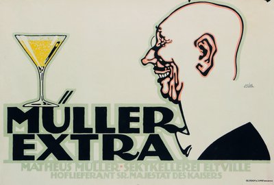 Müller Ekstra by Julius Klinger