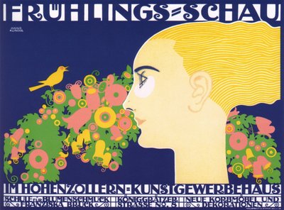 Bahar Sergisi, 1914 by Julius Klinger