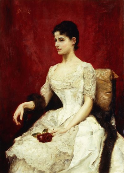 Kızıl Güller ve Dantel, 1887 by Julius Leblanc Stewart