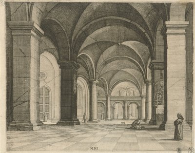 Kilise iç Perspektifler (seri başlığı) by Julius Milheuser