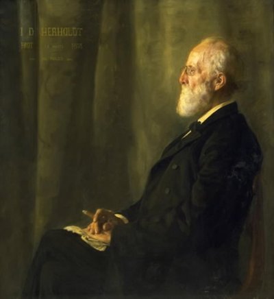 Mimar J.D. Herholdt by Julius Paulsen