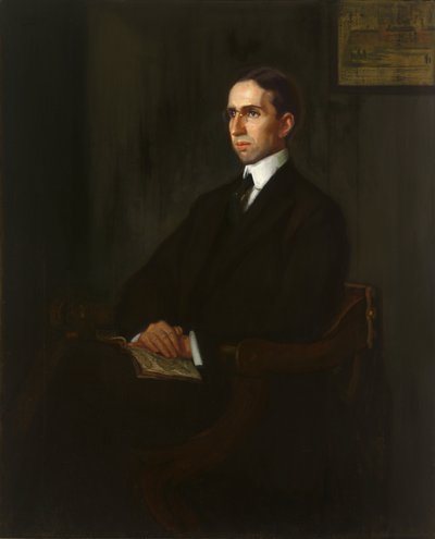 Anson Phelps Stokes, c. 1900. by Julius Rolshoven