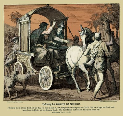 Kahyanın dönüştürülmesi, Havarilerin İşleri by Julius Schnorr von Carolsfeld