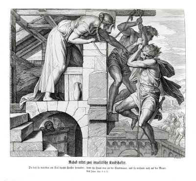 Rahab iki İsrailli adamı, Joshua