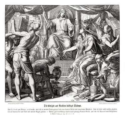 Sheba Kraliçesi Kral Süleyman