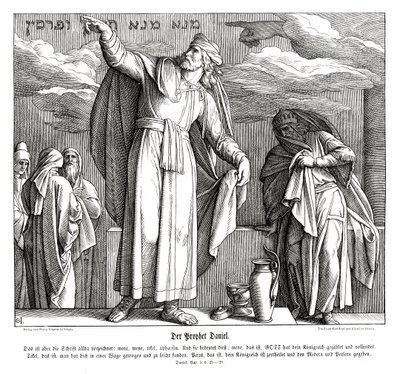 peygamber Daniel by Julius Schnorr von Carolsfeld