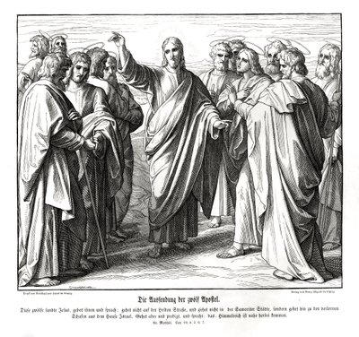 On iki havari, Matta İncili by Julius Schnorr von Carolsfeld