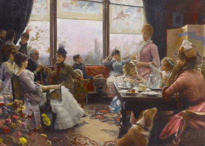 Beş Çayı, 1883-1884. by Julius Stewart