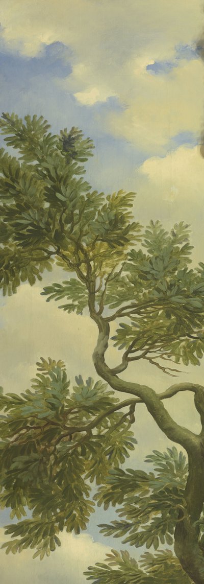 Bir Gezginle Arkadya Manzarası by Jurriaan Andriessen