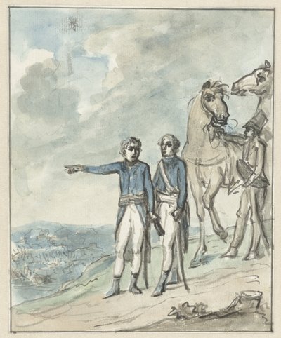 Generaller Napolyon ve Berthier by Jurriaan Andriessen