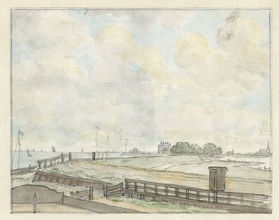 Amsterdam dışında dike görünümü by Jurriaan Andriessen