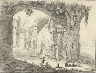 harabe ile manzara by Jurriaan Cootwijck