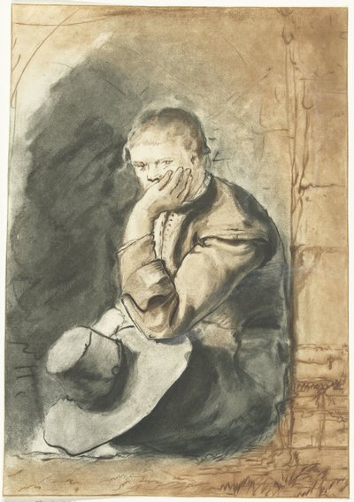 oturan adam by Jurriaan Cootwijck