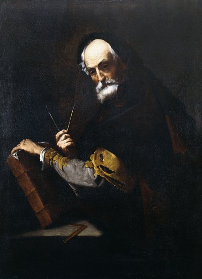 Bir Filozof, by Jusepe de Ribera