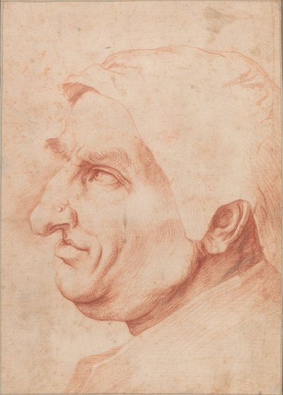 Bir Adamın Başı by Jusepe de Ribera