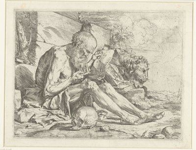 Aziz Jerome okuma by Jusepe de Ribera