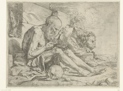 Aziz Jerome okuma by Jusepe de Ribera