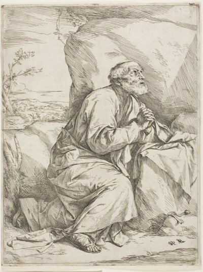 Çölde Aziz Peter by Jusepe de Ribera