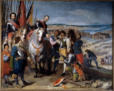 Otuz yıl savaşları (1618-1648). Hollanda valisi anahtarları 1622