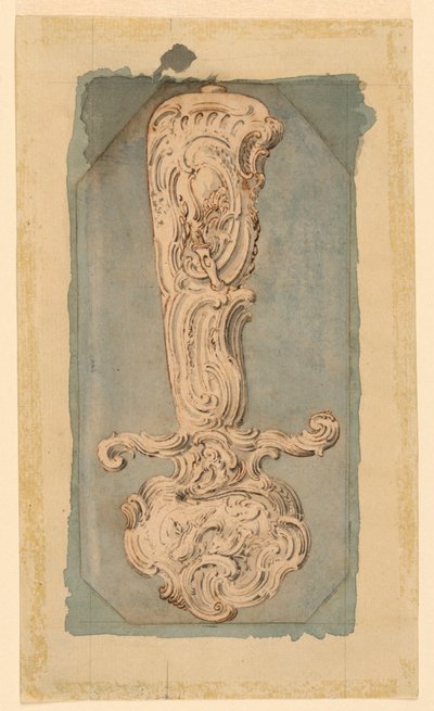 Av Kılıcının Kabzası için Tasarım by Juste Aurèle Meissonnier