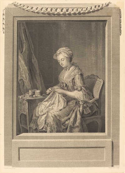 İyi Örnek by Juste Chevillet after Jean Gaspard Heilmann