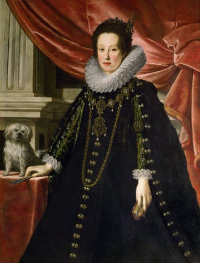 Anna de Medici, Küçük Köpekli Avusturya Arşidüşesi - Anna de