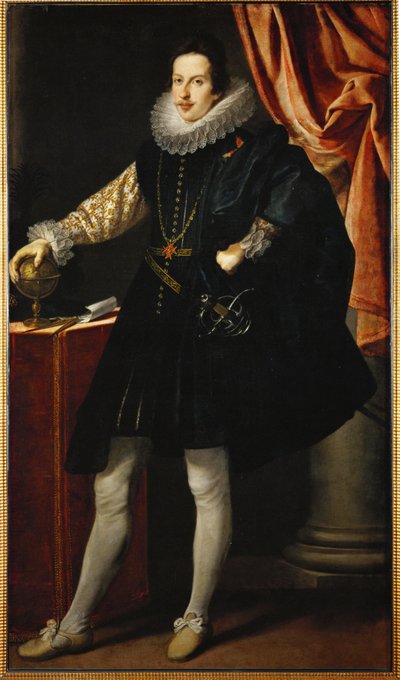 Toscana Grandükü Cosimo II (tuval üzerine yağlıboya) by Justus Sustermans