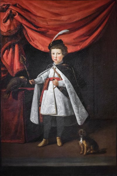 Leopoldo de Medici'nin genç bir çocukken portresi by Justus Sustermans