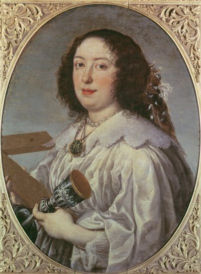 Vittoria della Rovere'nin St. Helena olarak portresi, 1669 by Justus Sustermans