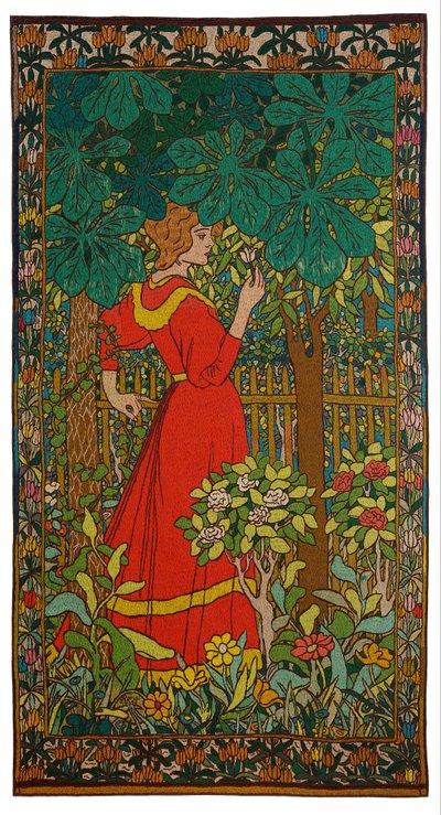 Kırmızı bayan by József Rippl Rónai