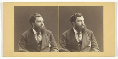 Bir Adamın İsimsiz Portresi, 19. Yüzyıl Ortası. by K.K. Hof