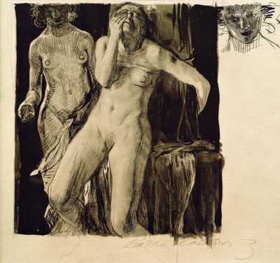 Mondnachturki by Käthe Kollwitz