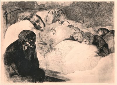 işsizlik by Käthe Kollwitz