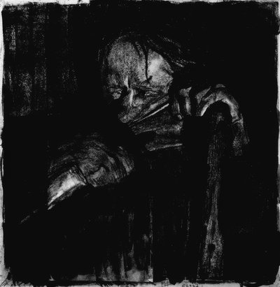 dövüldüğünde by Käthe Kollwitz