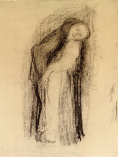 K.Kollwitz, aşıklar ayakta by Käthe Kollwitz