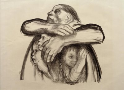 K. Kollwitz, tohumlar öğütülmemeli by Käthe Kollwitz