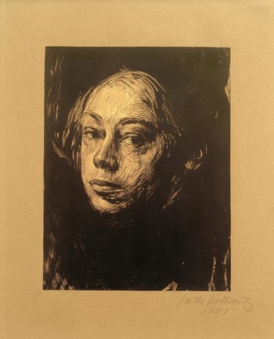 Käthe Kollwitz / Otoportre 1901 by Käthe Kollwitz