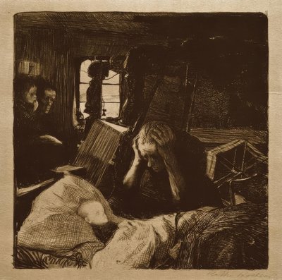 Olumsuz by Käthe Kollwitz