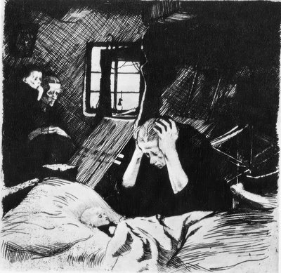 Olumsuz by Käthe Kollwitz