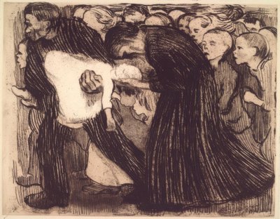 koşmak by Käthe Kollwitz