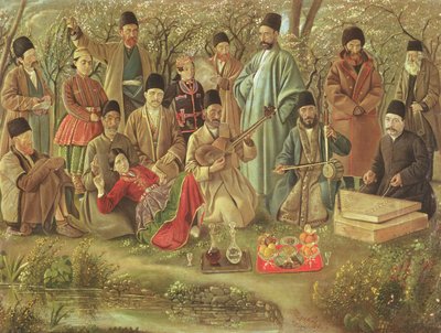 Pers Müzisyenler by Kamal-Al-Molk