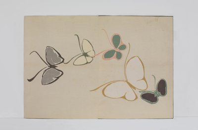 Cho senshu (Bin Çeşit Kelebek), Cilt 2 by Kamisaka Sekka