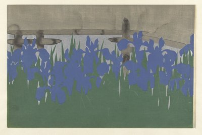Sekiz Köprü, Yatsubashi by Kamisaka Sekka