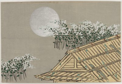 Yüz Dünyanın Çiçekleri (Momoyogusa): Sonbahar Çiçekleri (Aki no hana) by Kamisaka Sekka
