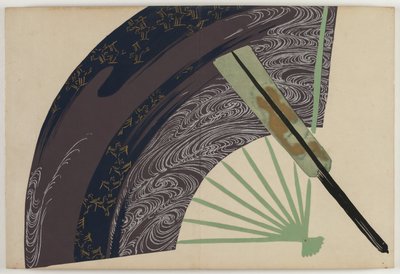 Yüz Dünyanın Çiçekleri (Momoyogusa): Katlanan Hayranlar (Suehiro) by Kamisaka Sekka