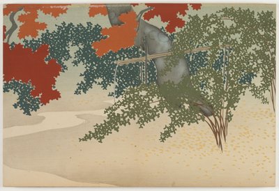 Yüz Dünyanın Çiçekleri (Momoyogusa): Sonbahar Sonu (Boshu) by Kamisaka Sekka
